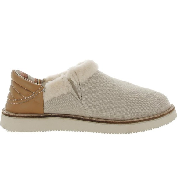 Sanuk Cozy Mat Low Ash Beige Gray Women's Slip On Shoes, Size 5 - Picture 3 of 4